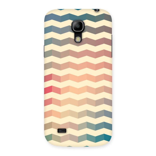 Seamless ZigZag Design Back Case for Galaxy S4 Mini