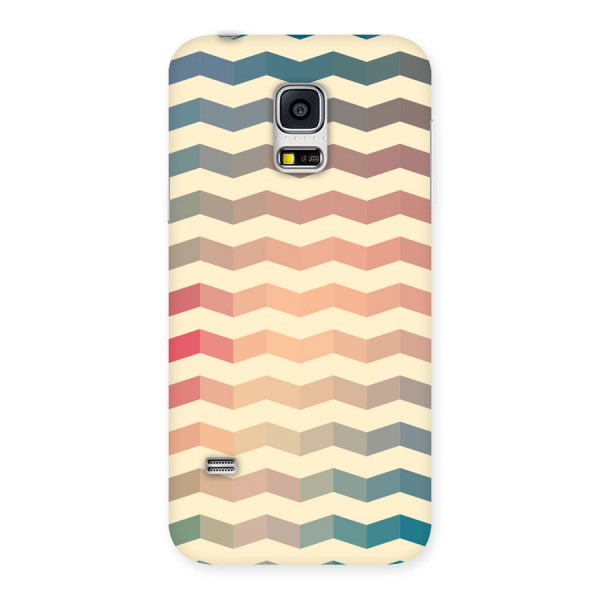 Seamless ZigZag Design Back Case for Galaxy S5 Mini