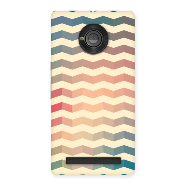 Seamless ZigZag Design Back Case for Yu Yuphoria