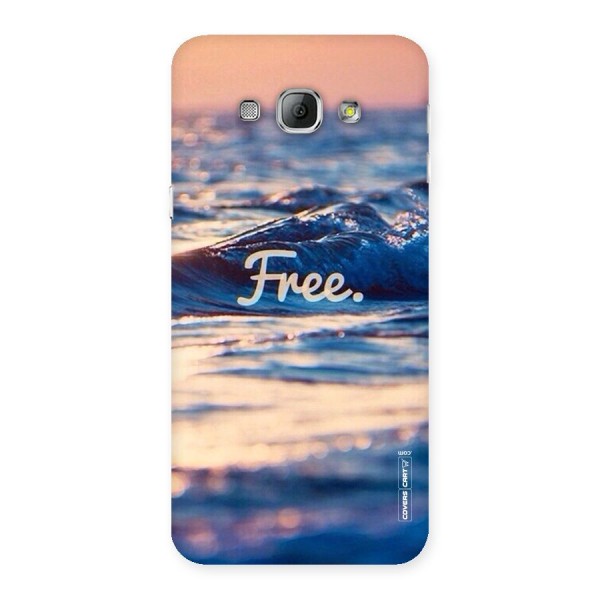 Set Yourself Free Back Case for Galaxy A8