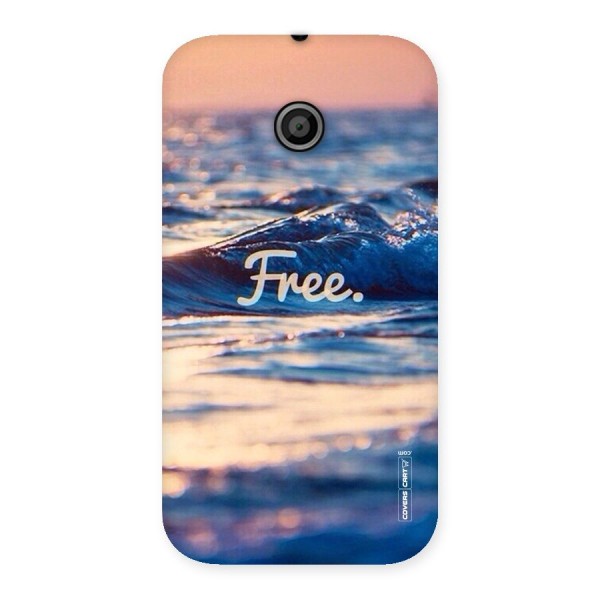 Set Yourself Free Back Case for Moto E