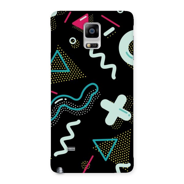 Shapes Pattern Back Case for Galaxy Note 4