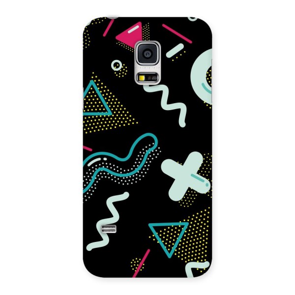 Shapes Pattern Back Case for Galaxy S5 Mini