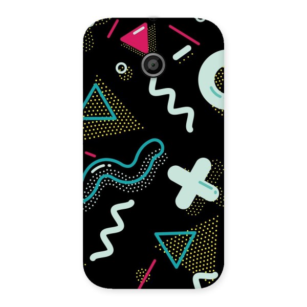 Shapes Pattern Back Case for Moto E