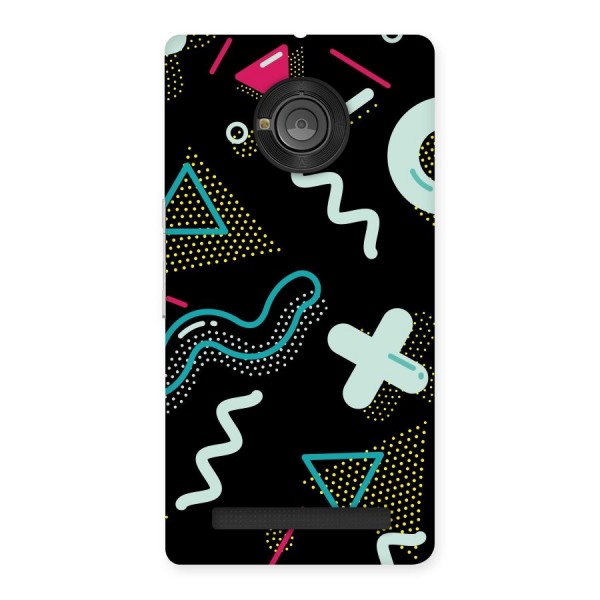 Shapes Pattern Back Case for Yu Yuphoria