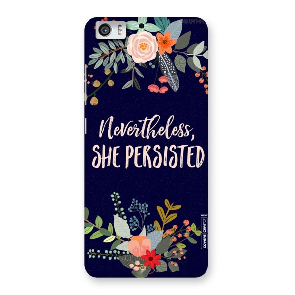 She Persisted Back Case for Xiaomi Redmi Mi5