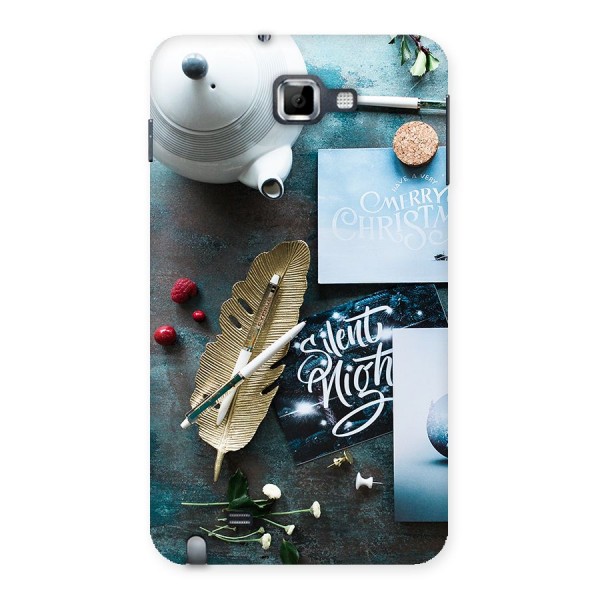 Silent Night Celebrations Back Case for Galaxy Note