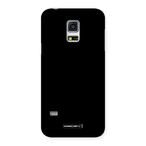 Simple Black Back Case for Galaxy S5 Mini