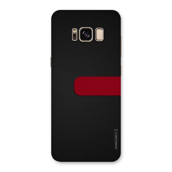 Single Red Stripe Back Case for Galaxy S8