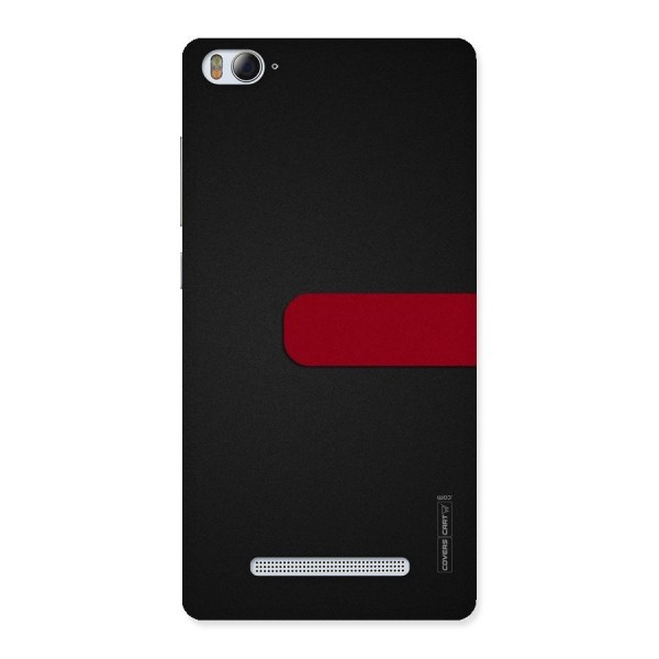 Single Red Stripe Back Case for Xiaomi Mi4i