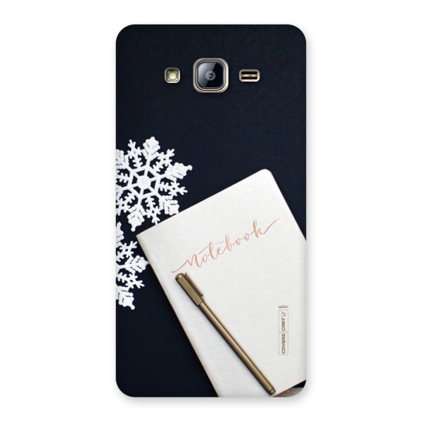 Snowflake Notebook Back Case for Galaxy On5