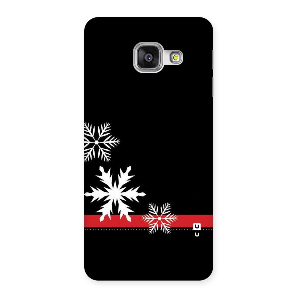 Snowflake Ribbon Back Case for Galaxy A3 2016