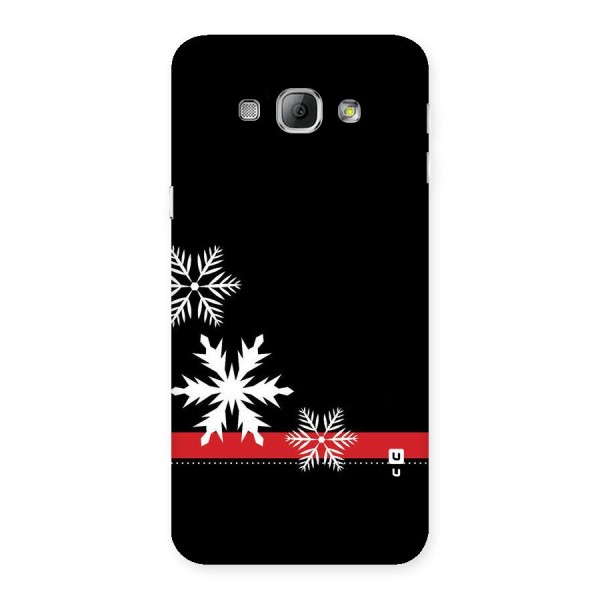 Snowflake Ribbon Back Case for Galaxy A8