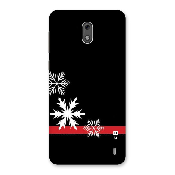 Snowflake Ribbon Back Case for Nokia 2