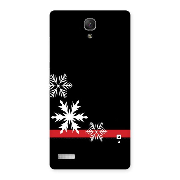 Snowflake Ribbon Back Case for Redmi Note