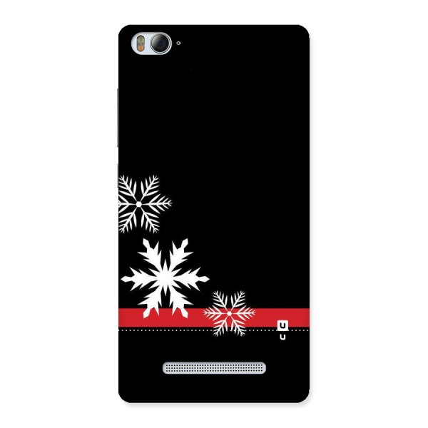 Snowflake Ribbon Back Case for Xiaomi Mi4i