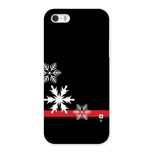 Snowflake Ribbon Back Case for iPhone 5 5S