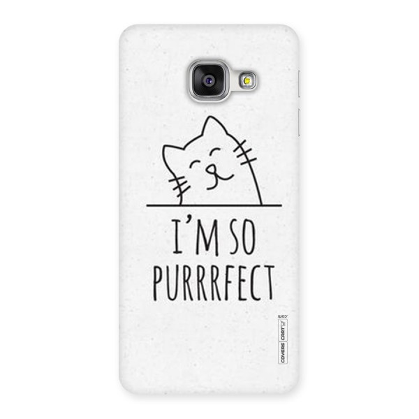 So Purrfect Back Case for Galaxy A3 2016