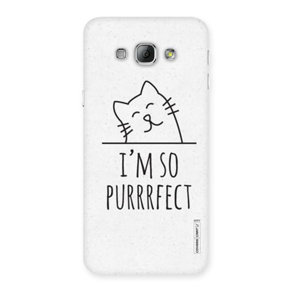 So Purrfect Back Case for Galaxy A8