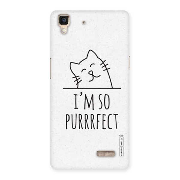 So Purrfect Back Case for Oppo R7