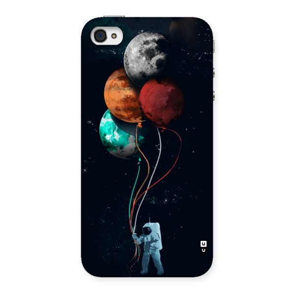 Space Balloons Back Case for iPhone 4 4s