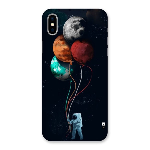 Space Balloons Back Case for iPhone X