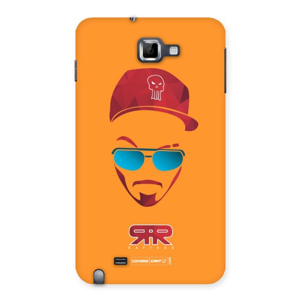 Special Raftaar Edition Orange Back Case for Galaxy Note