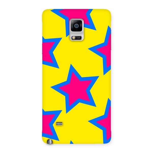 Star Pattern Back Case for Galaxy Note 4