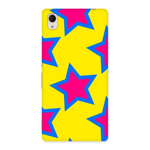 Star Pattern Back Case for Xperia M4 Aqua