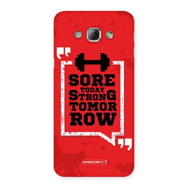 Stay Strong Back Case for Galaxy A8