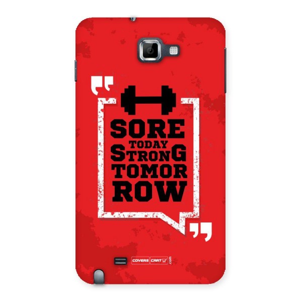 Stay Strong Back Case for Galaxy Note