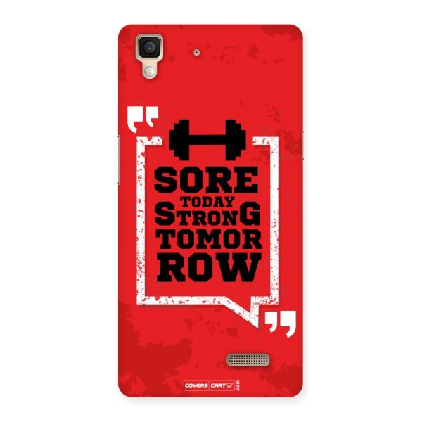 Stay Strong Back Case for Oppo R7