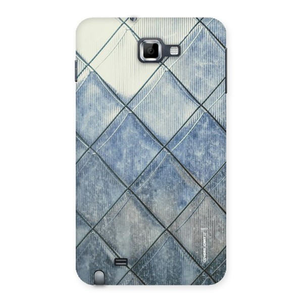 Steel Blue Pattern Back Case for Galaxy Note