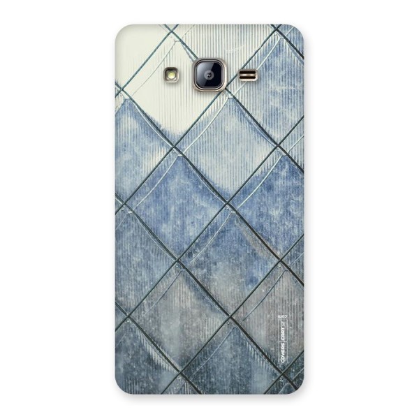 Steel Blue Pattern Back Case for Galaxy On5