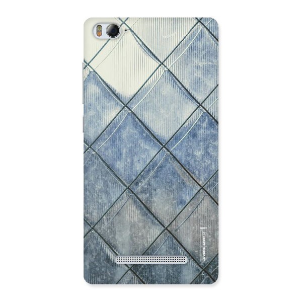 Steel Blue Pattern Back Case for Xiaomi Mi4i