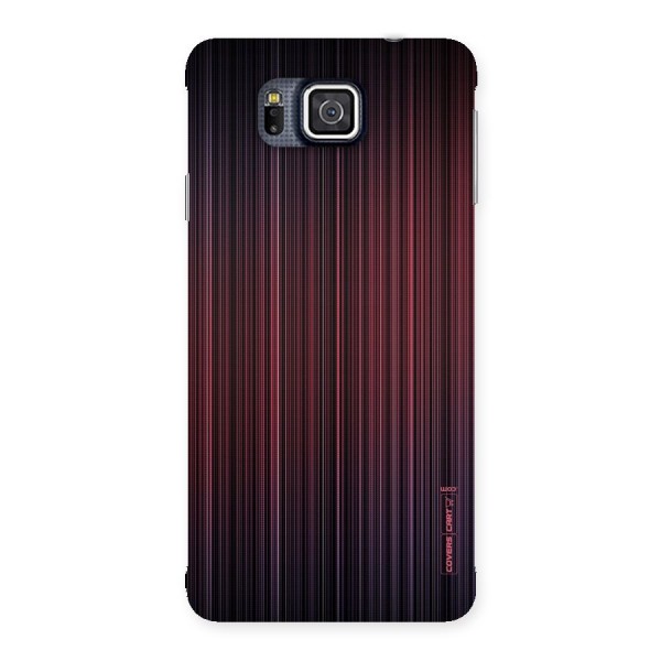 Stripes Gradiant Back Case for Galaxy Alpha