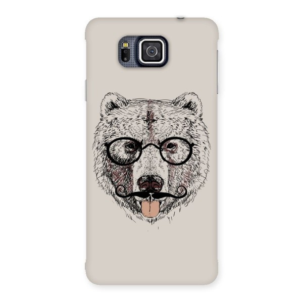 Studious Bear Back Case for Galaxy Alpha