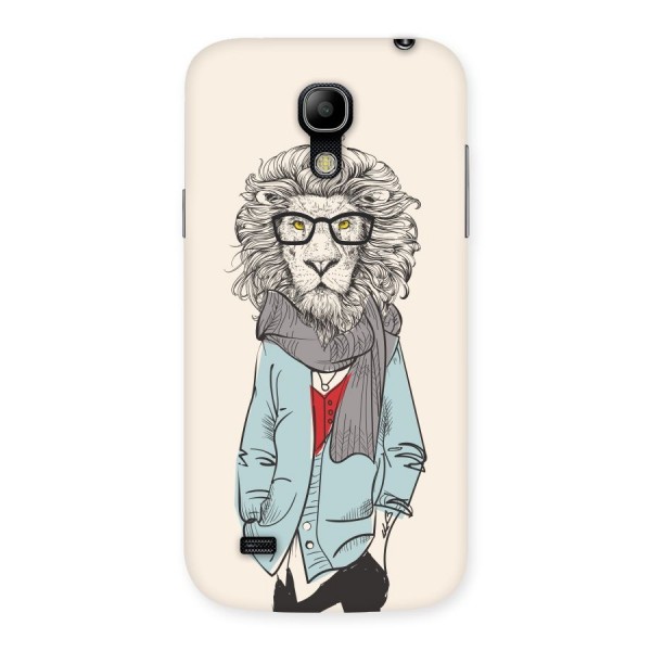 Stylish Lion Back Case for Galaxy S4 Mini