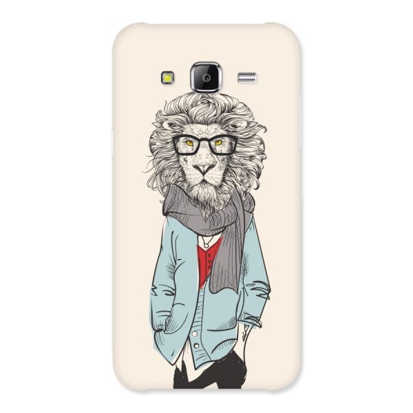 Stylish Lion Back Case for Samsung Galaxy J5