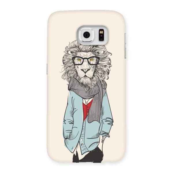 Stylish Lion Back Case for Samsung Galaxy S6