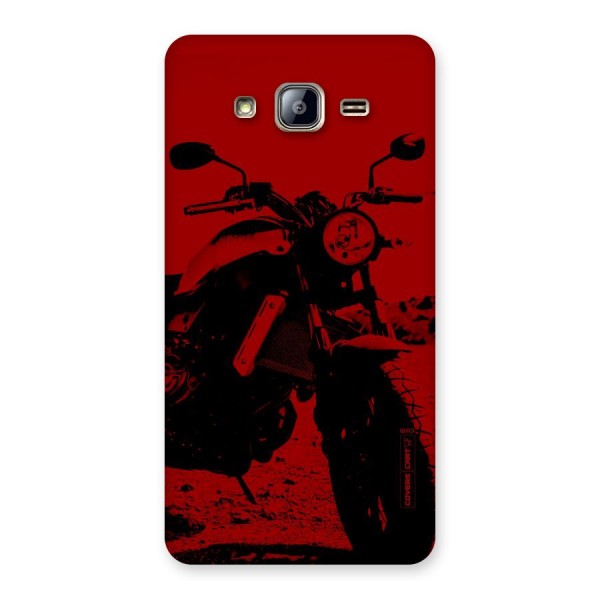 Stylish Ride Red Back Case for Galaxy On5