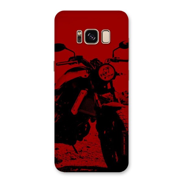 Stylish Ride Red Back Case for Galaxy S8