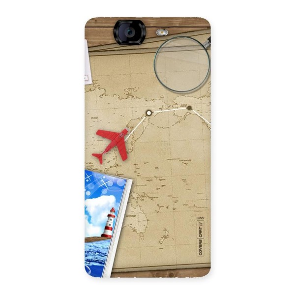 Summer Travel Back Case for Canvas Knight A350