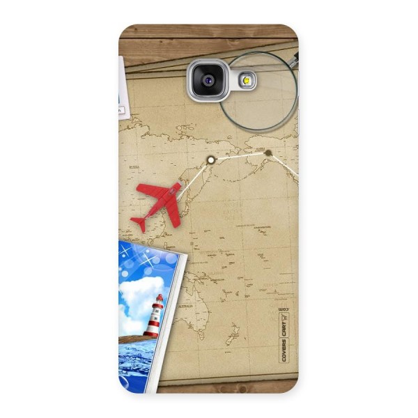 Summer Travel Back Case for Galaxy A3 2016