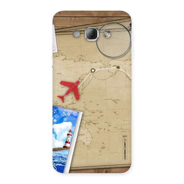 Summer Travel Back Case for Galaxy A8