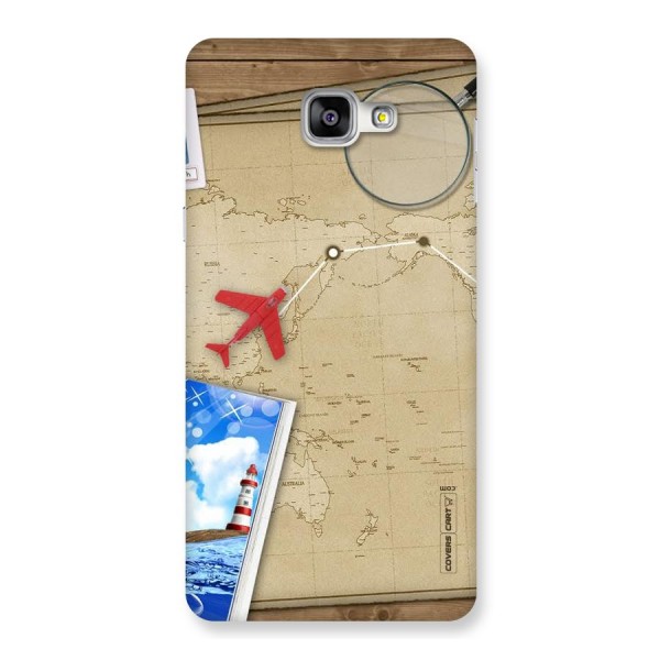 Summer Travel Back Case for Galaxy A9