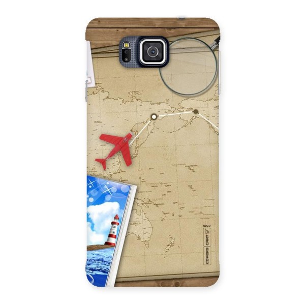 Summer Travel Back Case for Galaxy Alpha