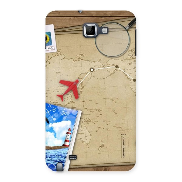 Summer Travel Back Case for Galaxy Note