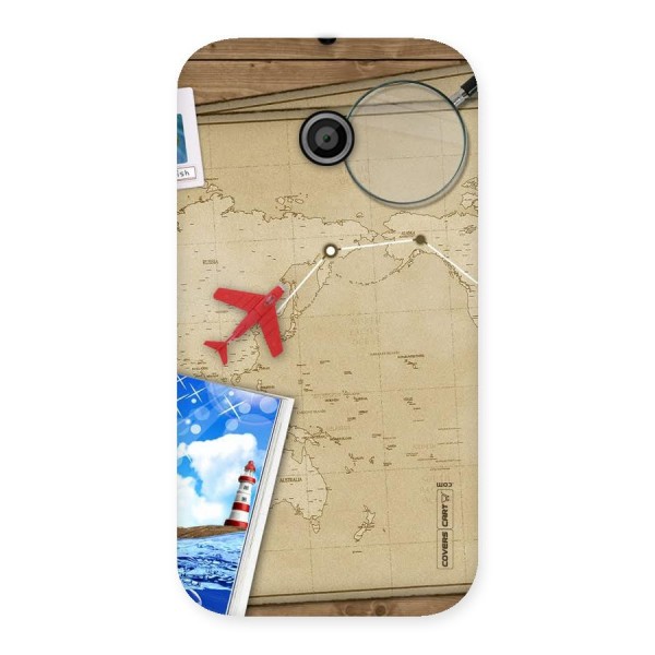 Summer Travel Back Case for Moto E