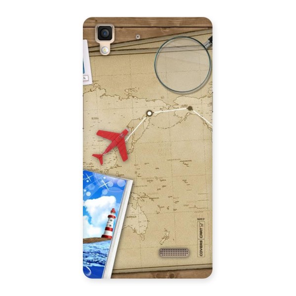 Summer Travel Back Case for Oppo R7